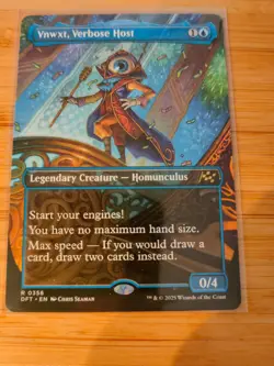 MTG Vnwxt Verbose Host (Borderless) 0356 Aetherdrift M/NM Free UK P&P - Image 1