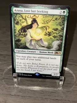 Azusa, Lost but Seeking Core Set 2021 Regular NM (B) - Image 1