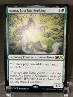 Azusa, Lost but Seeking Core Set 2021 Regular NM (B) - Image 2