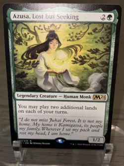 Azusa, Lost but Seeking Core Set 2021 Regular NM (B) - Image 3