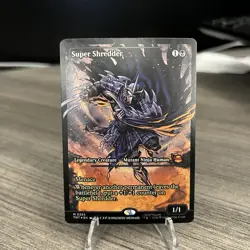 Magic The Gathering Super Shredder Showcase Teenage Mutant Ninja Turtles Foil - Image 1
