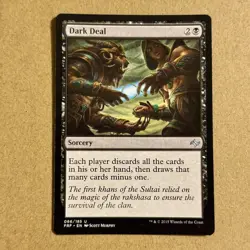 MTG ~ Dark Deal ~ FRF Fate Reforged ~ 066 ~ English ~ Uncommon ~ MP / MP- - Image 1