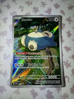 Pokemon Snorlax SVP 051 SV: Scarlet & Violet Promo Holo English 150 HP - Image 1