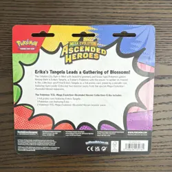 Pokemon TCG Mega Evolution Ascended Heroes Booster Packs Erika Tangela Promo - Image 5