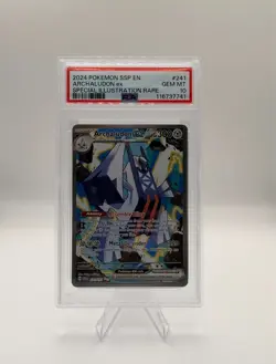 PSA 10 - Archaludon ex SIR 241/191 - 2024 Pokemon SSP EN - Image 2