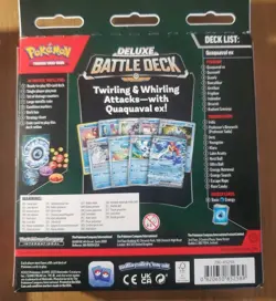4x Sealed Assorted Pokemon Battle Decks - Palkia, Mewtwo, Quaquaval, Lycanroc - Image 5