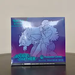 Pokemon TCG Journey Together Pokemon Center Elite Trainer Box PC ETB Sealed - Image 1