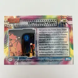 Pokemon Topps Mewtwo Strikes Back Introductions Pokemon TCG #21 HOLO LP - Image 3
