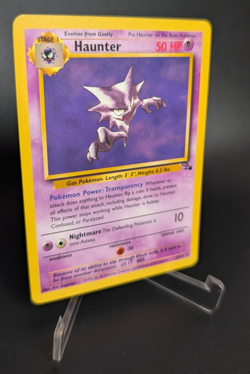 Haunter - Fossil Unlimited Non Holo -21/62 - Pokemon TCG (Vintage WoTC) - LP+ - Image 3