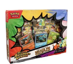 Pokemon Ascended Heroes First Partner Deluxe Pin Collection Sealed New Lot Of 2 - Image 1