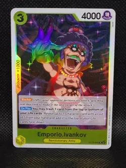 Emporio Ivankov ST13-005 R One Piece Card Game - Image 1