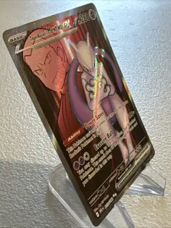 x1 Team Rocket's Mewtwo ex - 213/182 - Ultra Rare Pokemon SV10 Destined Rivals M - Image 3