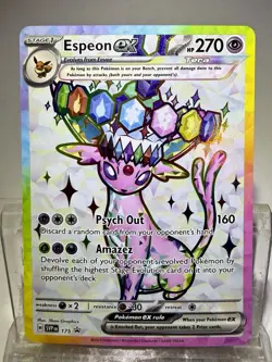 Pokemon Umbreon ex SVP176 Sv: Scarlet & Violet Promo Holo EX Stage 1 280 HP - Image 1
