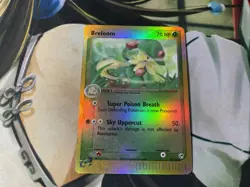 2003 Pokemon Breloom EX Sandstorm Reverse Holo #33 Near Mint Low Pop - Image 1