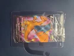 Pokemon TCG Charizard v SWSH050 Promo Card Holo Sealed - Image 1