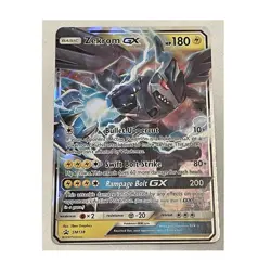 Pokemon Zekrom GX SM138 SM Promo Basic Holo Dragon 180 HP - Image 1