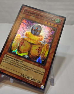 ITALIAN Slate Warrior TP8-IT003 TP8-EN003 Super Rare Yugioh 7946 - Image 3