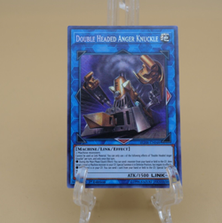 Yugioh Double Headed Anger Knuckle BLHR-EN048 Secret Rare 1st Edition NM Holo - Image 1