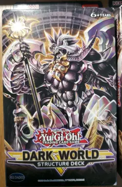 Yugioh Structure Deck Sealed Lot - 6x Dark World, 2x Eqyptian God, 1x Traptrix - Image 2
