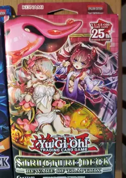 Yugioh Structure Deck Sealed Lot - 6x Dark World, 2x Eqyptian God, 1x Traptrix - Image 4