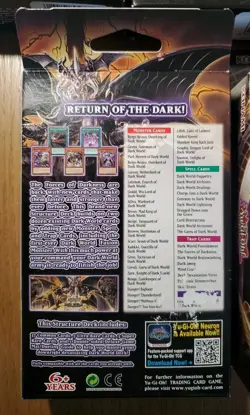 Yugioh Structure Deck Sealed Lot - 6x Dark World, 2x Eqyptian God, 1x Traptrix - Image 5