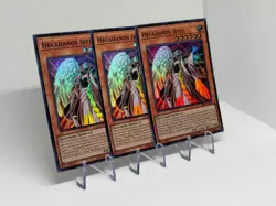 Hecahands Ibtel DBPR-AE001 Playset x3 Super Rare AE NM YuGiOh - Image 2