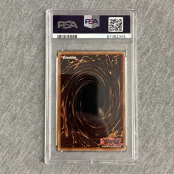 2005 Yu-Gi-Oh! Red-Eyes Darkness Dragon SD1-EN001 1st Edition Ultra Rare PSA 7 - Image 2