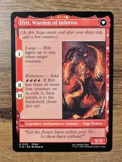 Magic MTG Final Fantasy Clive, Ifrit's Dominant #133 *NON-FOIL* Mythic Rare - Image 2