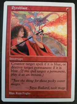Pyroblast MTG Core Set 5th Edition Regular - Image 1