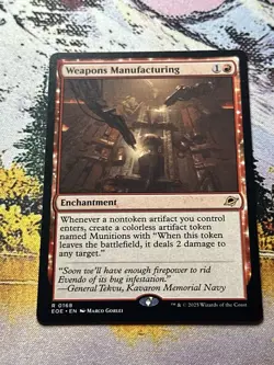 Weapons Manufacturing - MTG EOE Edge of Eternities - NM/MINT - Image 1