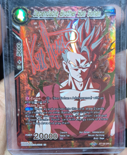 Dragon Ball Super Card Game Dependable Brother Son Gohan BT7-006 SR Holo Auto - Image 1