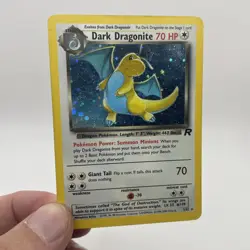 Dark Dragonite 5/82 Holo Rare Pokemon Team Rocket Card LP/MP - Image 3