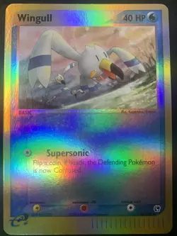 Wingull - Pokemon Card - EX Sandstorm 84/100 - Reverse Holo - NM - Image 1