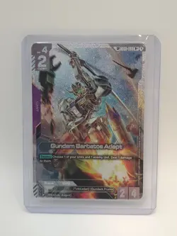 Gundam Card Game Phantom Aria GD03-056 Barbatos Adapt (SP) (R+) - Image 1