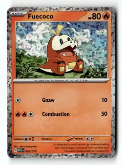 Pokemon Card Fuecoco LP McDonald's Promos 2023 Promo 002/015 - Image 1