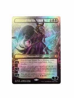 MTG Liliana Of The Dark Realms Borderless Foil BLEMISH BLC #78 - Image 1