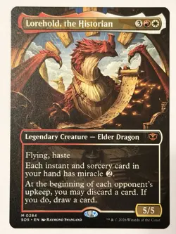 Lorehold, the Historian (Borderless) Secrets of Strixhaven Regular - Image 1