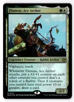 Finneas, Ace Archer 212 Bloomburrow Foil NM - Image 1