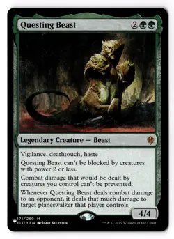 Questing Beast 171/269 The List Normal NM missprint - Image 1