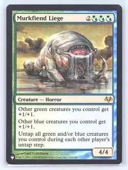 MURKFIEND LIEGE 156/180 RARE THE LIST REPRINTS MAGIC: THE GATHERING NM - Image 1