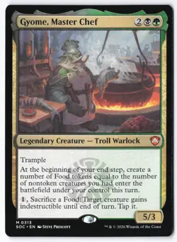 Gyome, Master Chef 313 Commander: Secrets of Strixhaven - Image 1