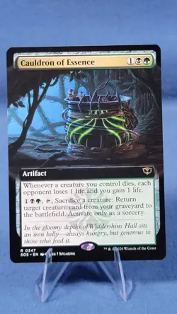 Cauldron of Essence (Extended Art) Secrets of Strixhaven Regular NM - Image 1