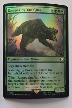 Rampaging Yao Guai Universes Beyond: Fallout Foil - Image 1