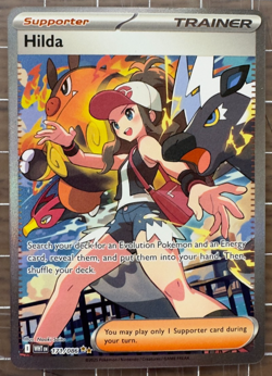 Pokemon TCG Hilda 171/086 Special Illustration White Flare Trainer Card (NM) - Image 1