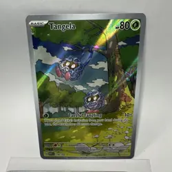 Tangela Illustration Rare Holo SV: Scarlet & Violet 151 178/165 Pokemon card - Image 1