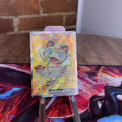 Pokemon TCG Meowth ex 107/088 Perfect Order Full Art Near Mint Condition - Image 1