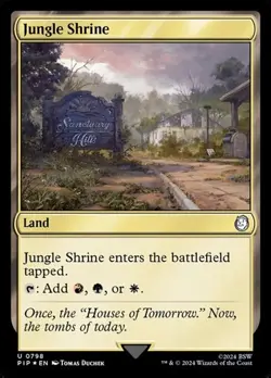 Jungle Shrine - Surge Foil PIP LP MTG - Image 1