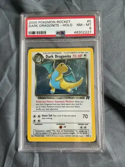 Pokemon Dark Dragonite Holo Rare TCG Card 5/82 - Image 1