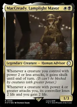 MacCready, Lamplight Mayor - Surge Foil PIP LP MTG - Image 1