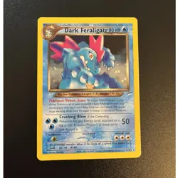 Pokemon Dark Feraligatr Neo Destiny 5/105 Holo Rare Unlimited 80 HP English - Image 1